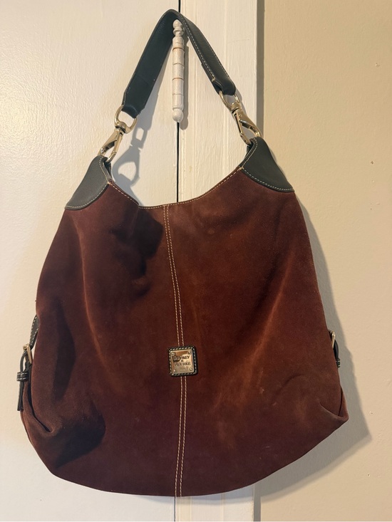 Dooney & Bourke Handbags - “Vintage” Dooney & Bourke suede slouchy bag